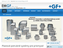 Tablet Screenshot of emgf.sk
